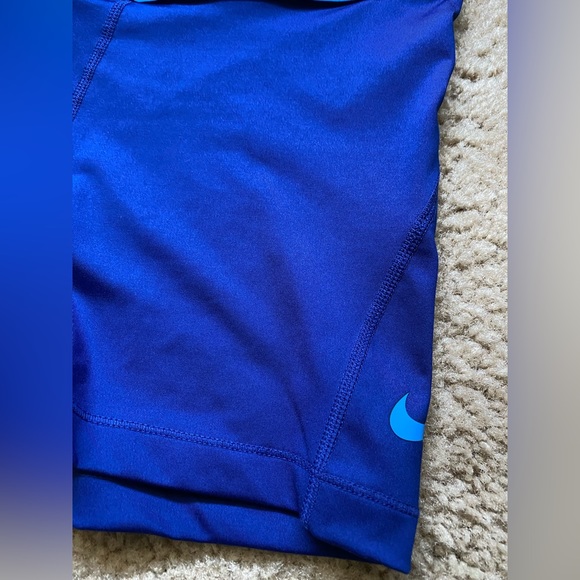 Nike Pro compression shorts, blue, size L - Picture 7 of 7